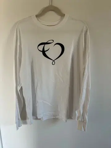 the virgins 하트 긴팔T셔츠