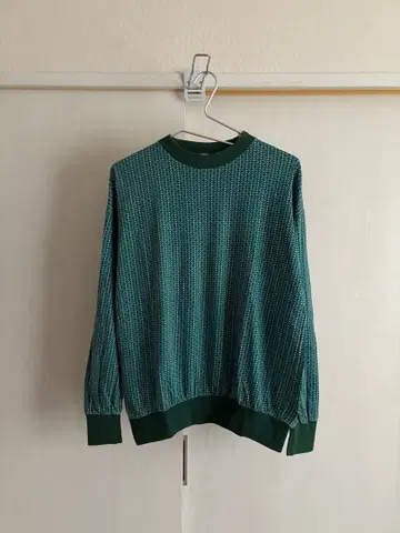 유로 구제 의류 올 패턴 긴팔 티셔츠 레이어드 스트릿 컬러풀