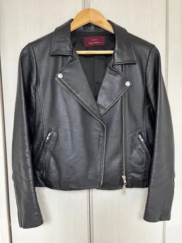 items 블랙 라이더 자켓