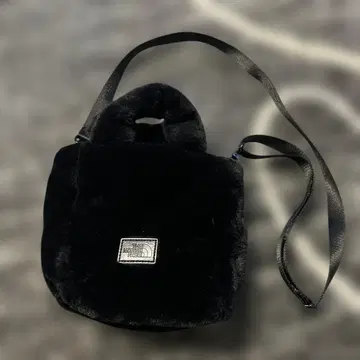 한국 THE NORTH FACE 플리스 숄더백 블랙