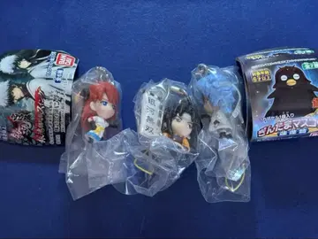 은혼 가챠 스트랩 사카타 긴토키 카구라 가츠라 코타로 세트