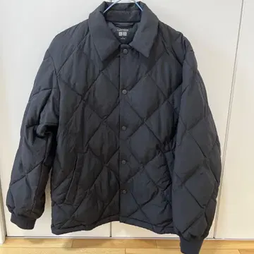 유니클로 퍼프 테크 퀼팅 자켓 남성용 S