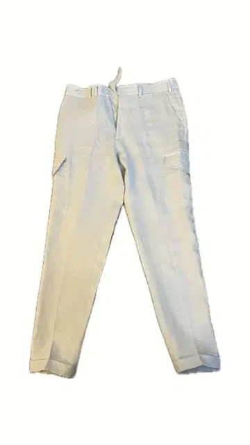 SUITSUPPLY 순 린넨 화이트 팬츠