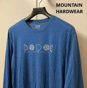 마운틴 하드웨어 가슴 프린트 레이어 긴팔 티셔츠 남성용 L