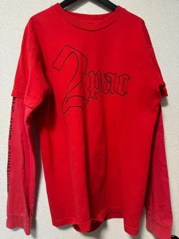 2pac vlone 콜라보 롱티