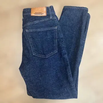 MOUSSY 다크 블루 스트레이트 데님 23