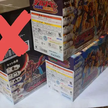 미니프라 01.02.03 넘버원 전대 고쥬우쟈