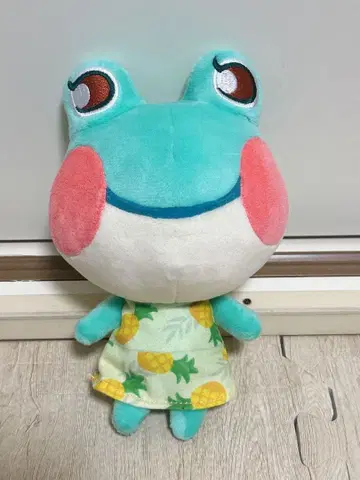 모여봐요 동물의 숲 모동숲 레이니 봉제 인형