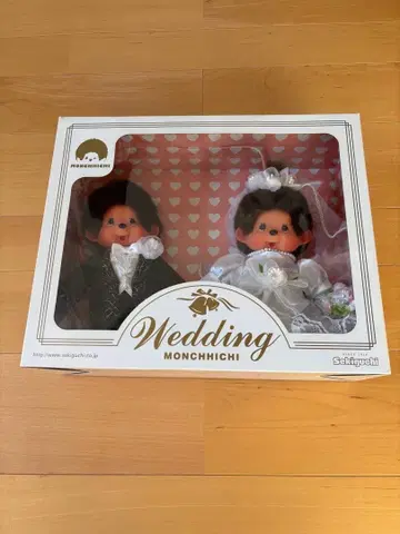 Wedding Monchhichi 신랑 신부 결혼식