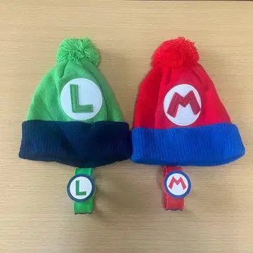 루이지와 마리오 캐릭터 모자 & 손목시계