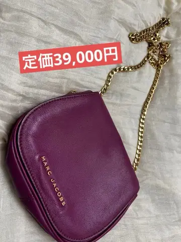 MARC JACOBS 핑크 퍼플 숄더백