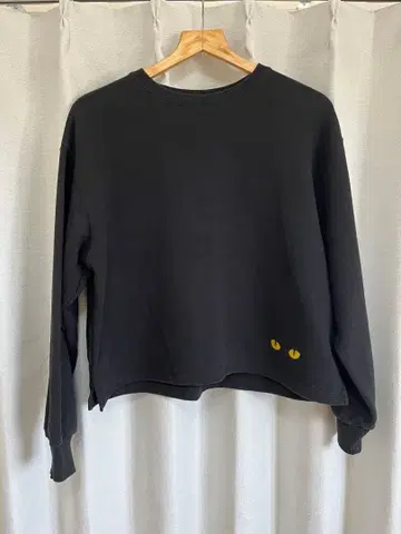 graniph 이시쿠로 아야코 요괴 고양이 부채 맨투맨 후드티 M 사이즈