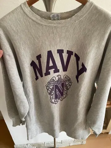 초레어 90년대 챔피온 리버스 위브 NAVY 날염