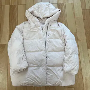 유니클로 파우더 필 다운 숏코트 XL