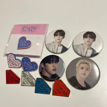 SEVENTEEN 핀 배지 캔뱃지 S.COUPS 세트