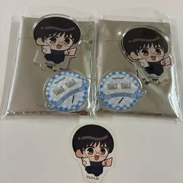 은혼 긴파치 선생님 애니카페 아크릴 스탠드 스티커 신파치