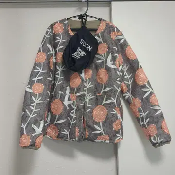 TAION 그라니프 다운 자켓 리버서블 노카라 다운 자켓