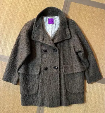 폴스미스 다크 브라운 더블 브레스트 코트