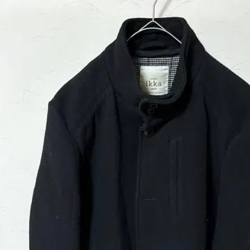 이카 코트 블랙 남성용 L 사이즈 겨울