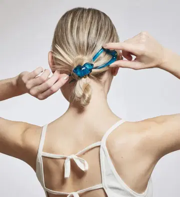 더 헤어바 도쿄 헤어핀 하트 핑크