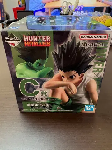 헌터헌터 1등 복권 곤 피규어