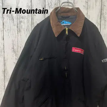 C2708 트라이-마운틴 덕 워크 자켓 블랙