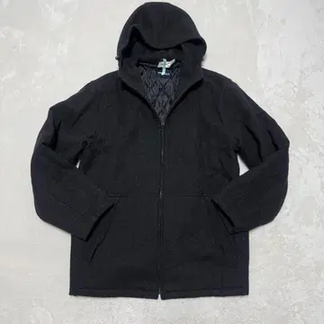 새상품급 레어 올드 유니클로 울 집업 자켓 블랙 XL
