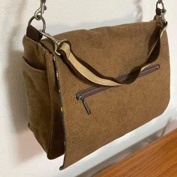 와유라쿠 사카구라조메 / 캔버스 숄더백 일본제