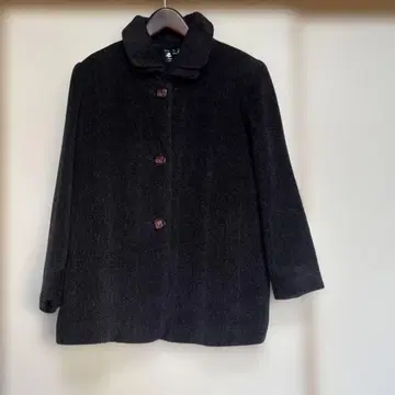 울 코트 다크 블루 M 사이즈