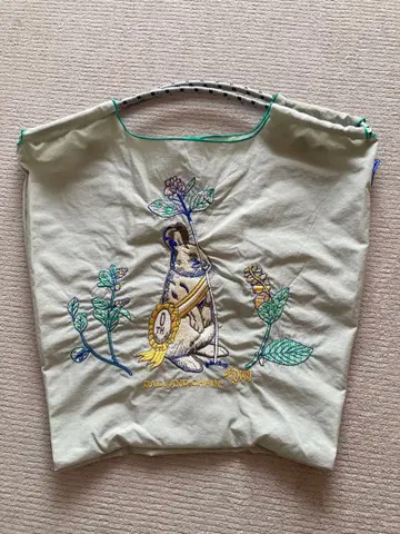 정품 BALL AND CHAIN 캐서린 로스 토끼 패턴 그레이 M