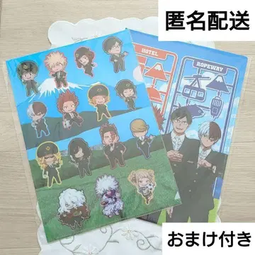 A4 더블 포켓 클리어 파일 시즈오카 철도 나의 히어로 아카데미아 덤