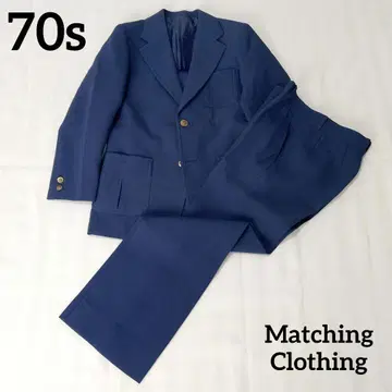 [ 70s ] 빈티지 패션 수트 블레이저 셋업 초레어!