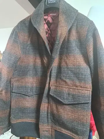 HideandSeek 숄카라 울 자켓