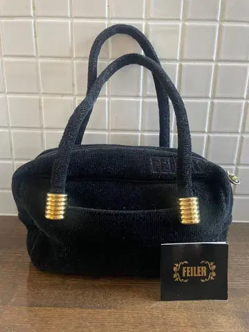 FEILER 블랙 핸드백