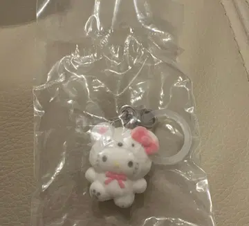 산리오 캐릭터즈 헬로키티 메지루시 액세서리 폭신폭신 스노우