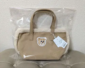 미사용 새상품 페이 라브라리 올드 테디 와펜 보아 토트백