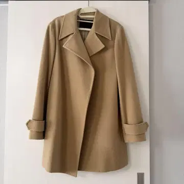 UNTITLED 베이지 체스터 코트 사이즈 2 여성용 코트