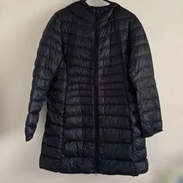 UNIQLO 블랙 롱 다운