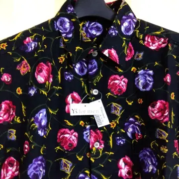 Y's for men 꽃무늬 긴팔 셔츠