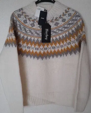 Harley 페어아일 패턴 스웨터