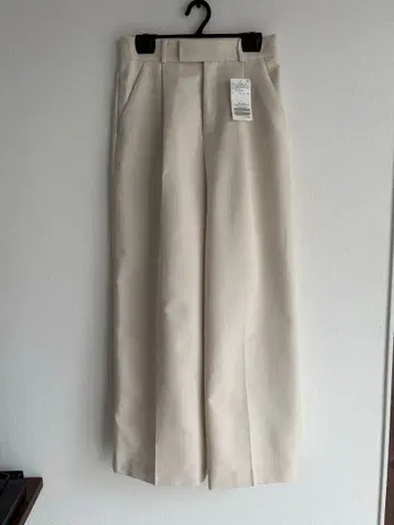 새상품 Noble 울 개버딘 슬랙스 팬츠