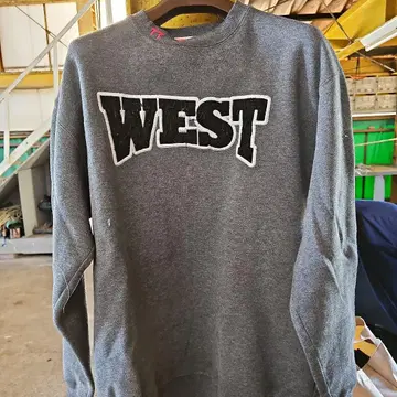 그레이 WEST 트레이닝복 TT 로고