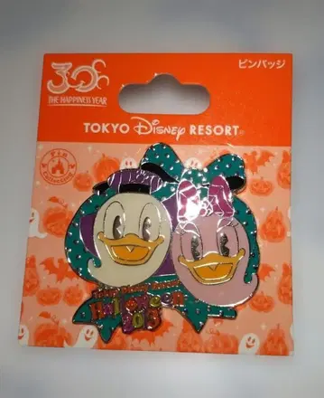 디즈니랜드 할로윈 2013 핀 배지