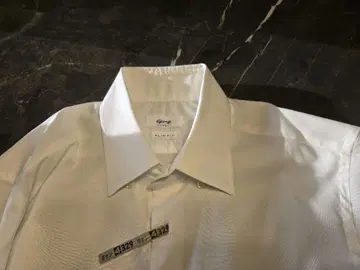 Giangi 화이트 버튼 다운 셔츠 40