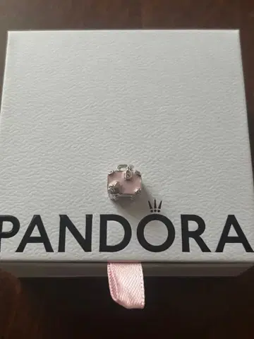Pandora Pink Travel Bag Charm