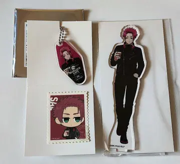 블루 록 이토시 사에 아크릴 스탠드 키링 스티커 카페