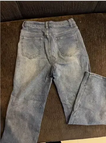 내추럴 데님 스트레이트 팬츠 M 사이즈
