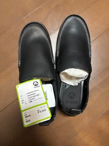crocs 블랙 슬립온 28cm M10