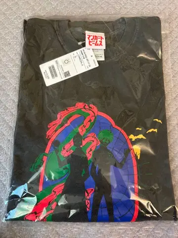 주술회전 만화 빔즈 BEAMS 고죠 사토루 게토 스구루 T셔츠 XL