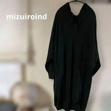 미즈이로 인드 원피스 후드 카키